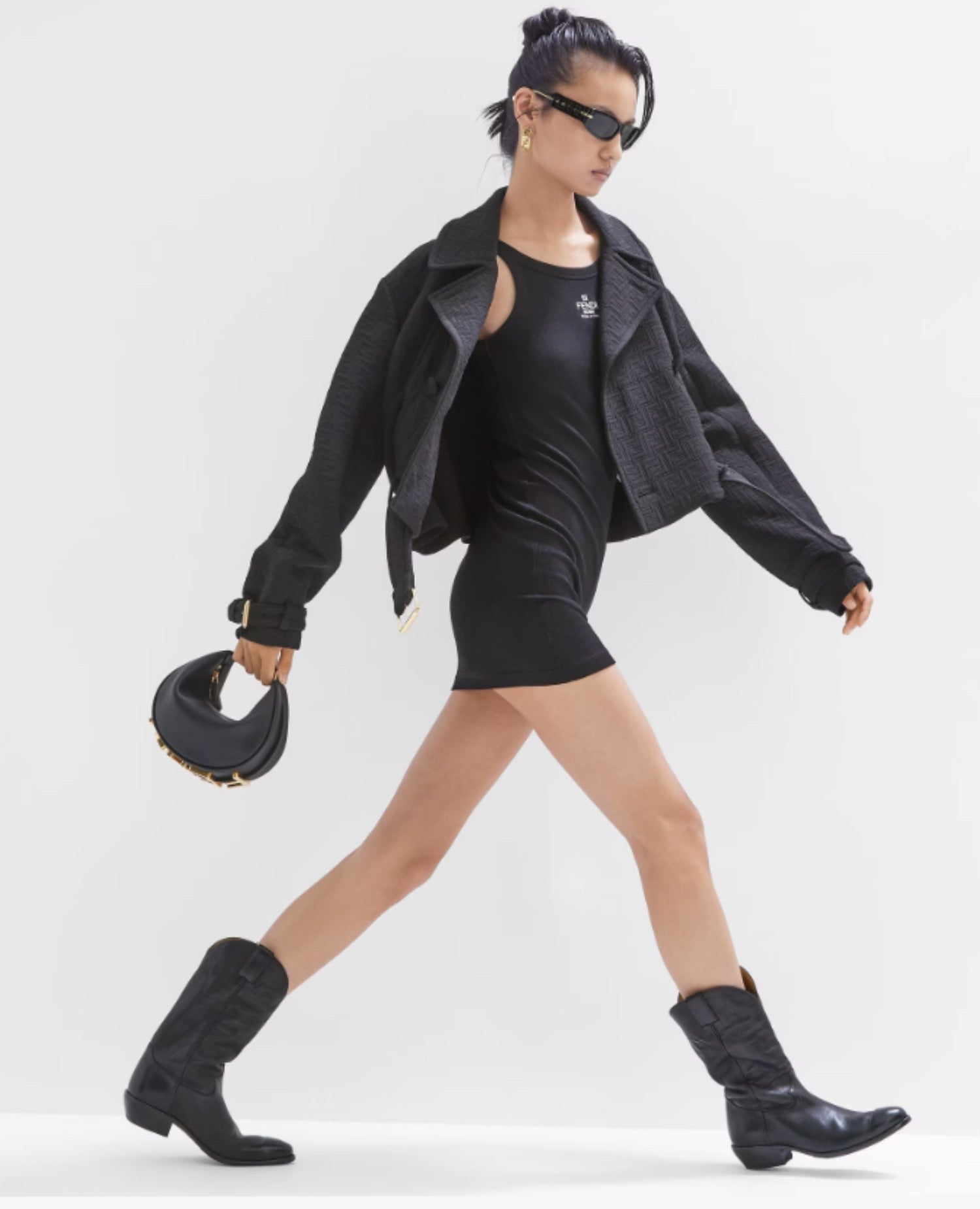 Fendi Fendigraphy Mini Black