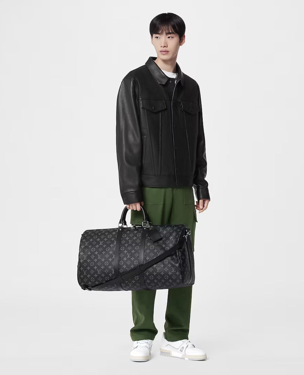 Louis Vuitton Keepall 55 Black