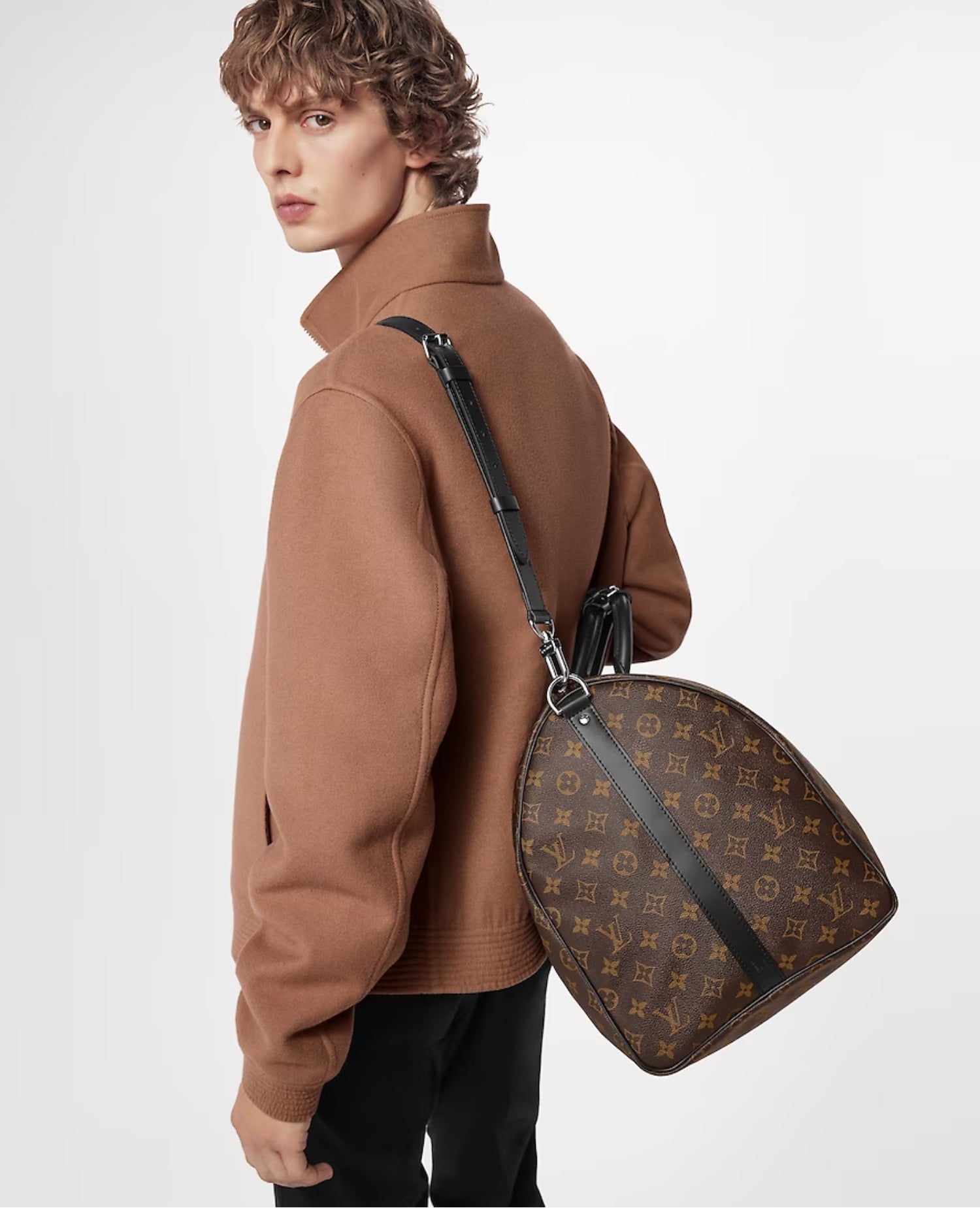 Louis Vuitton Keepall 55 Monogram Macassar
