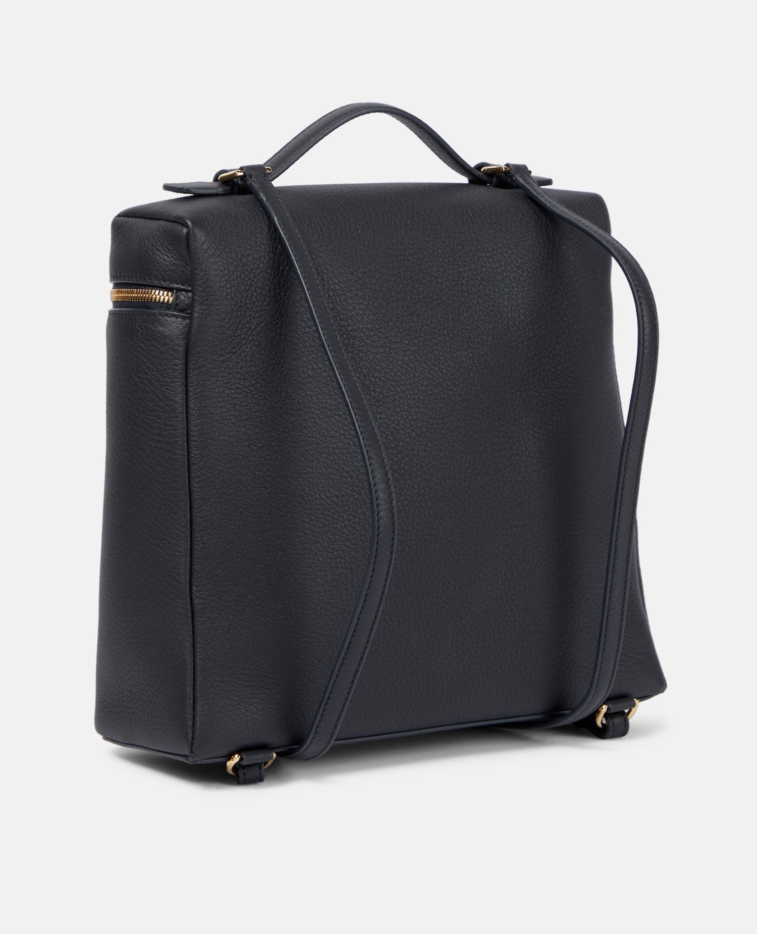 Loro Piana Extra Packet Backpack Navy Blue