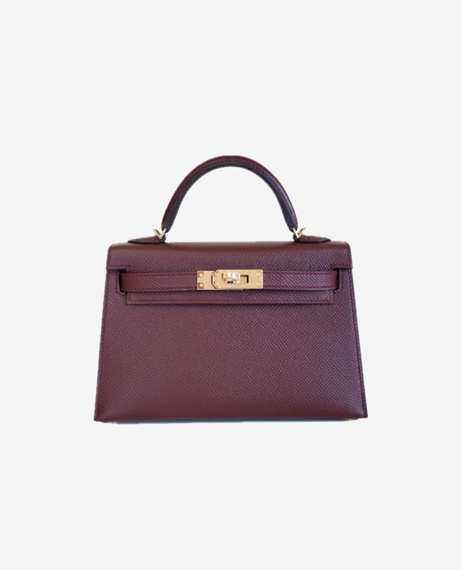 Hermès Mini Kelly Epsom Burgundy