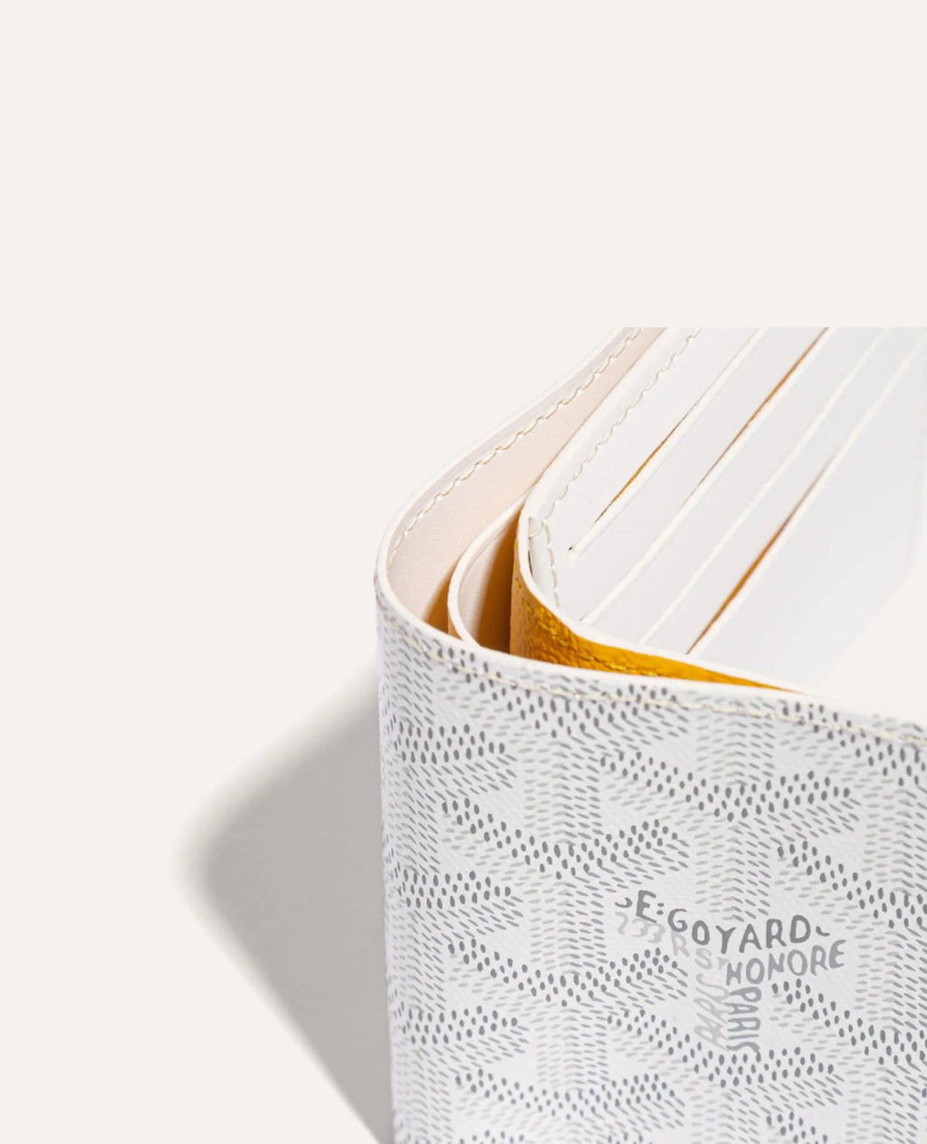Goyard Victoire Wallet White