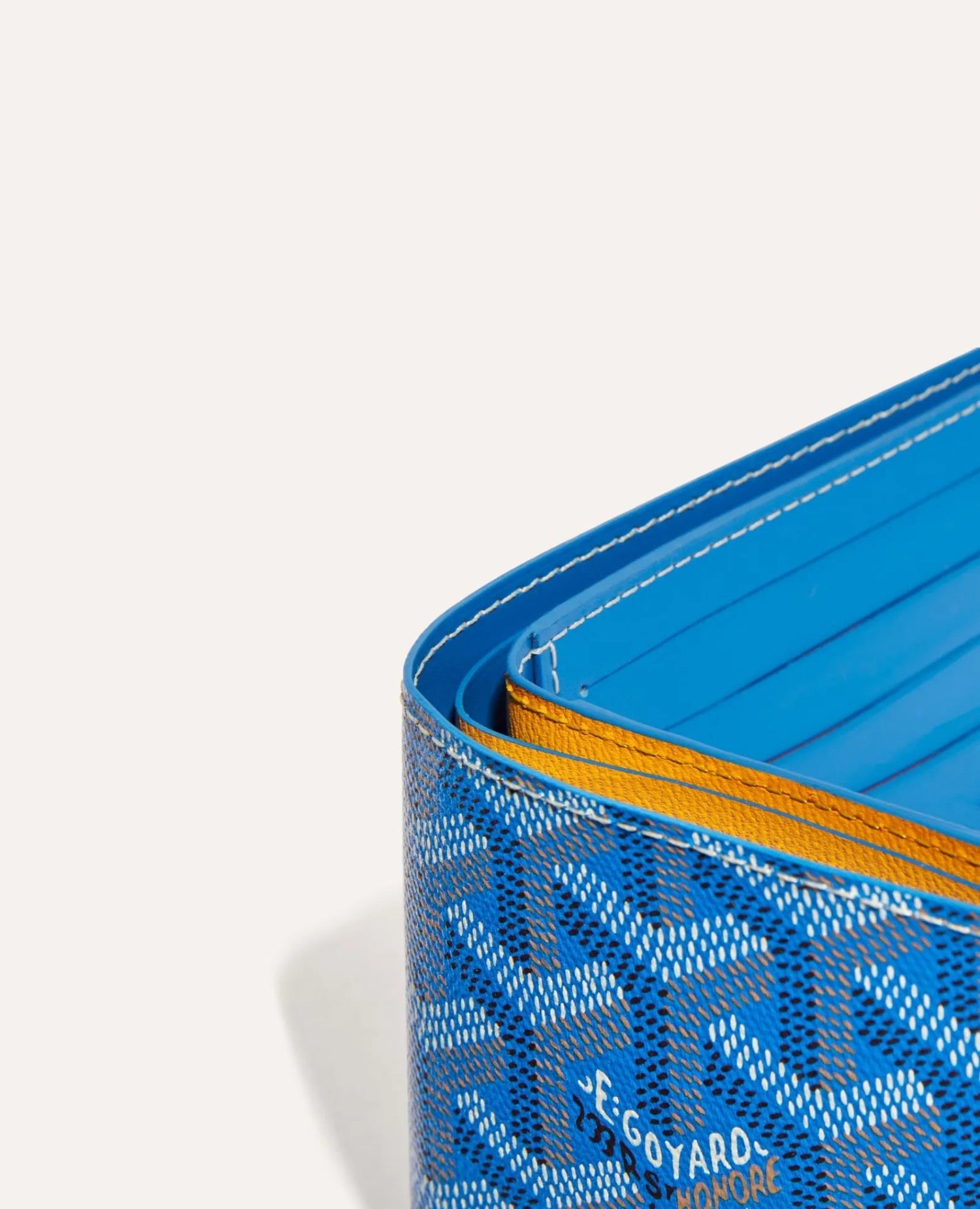 Goyard Victoire Wallet Sky Blue
