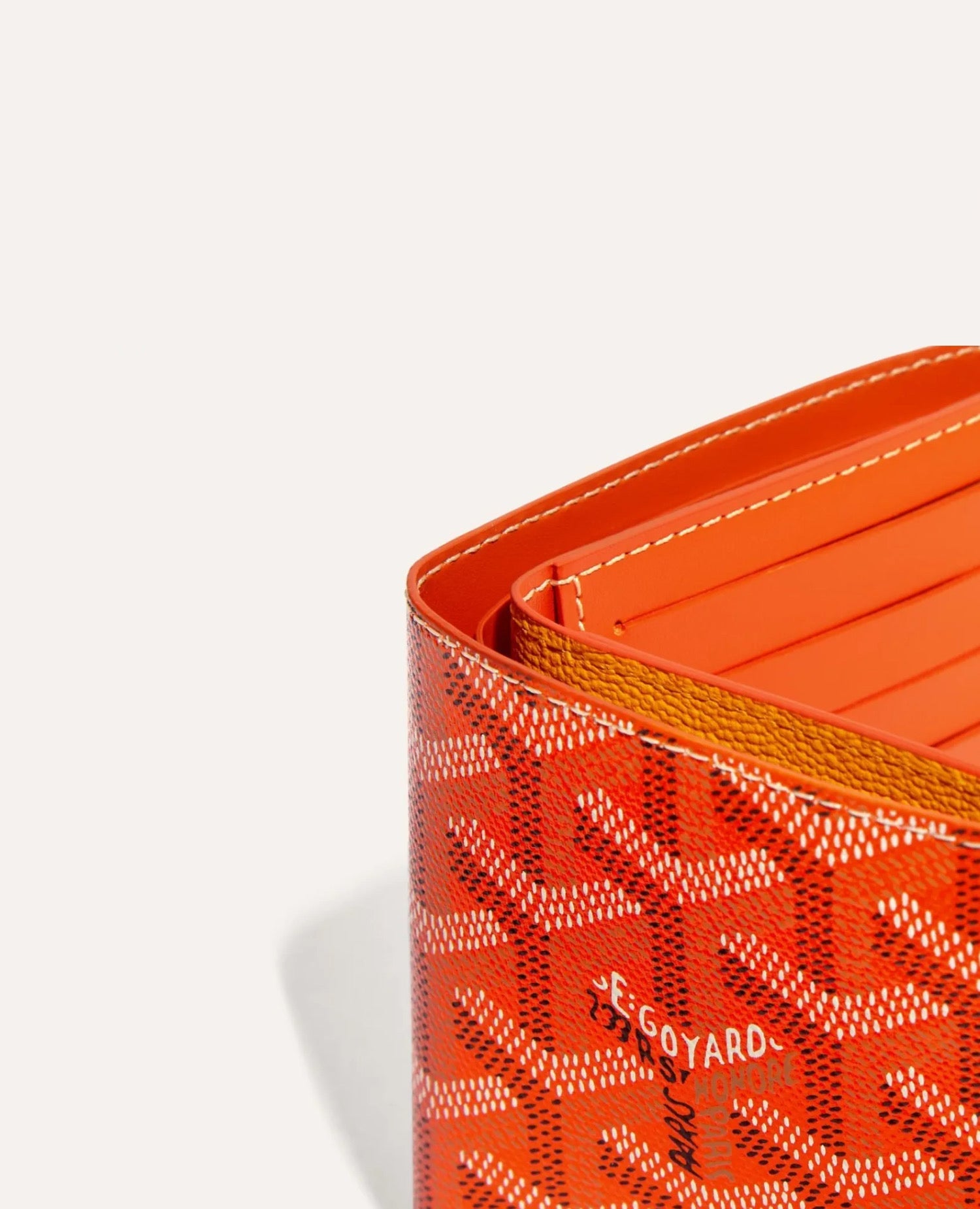 Goyard Victoire Wallet Orange