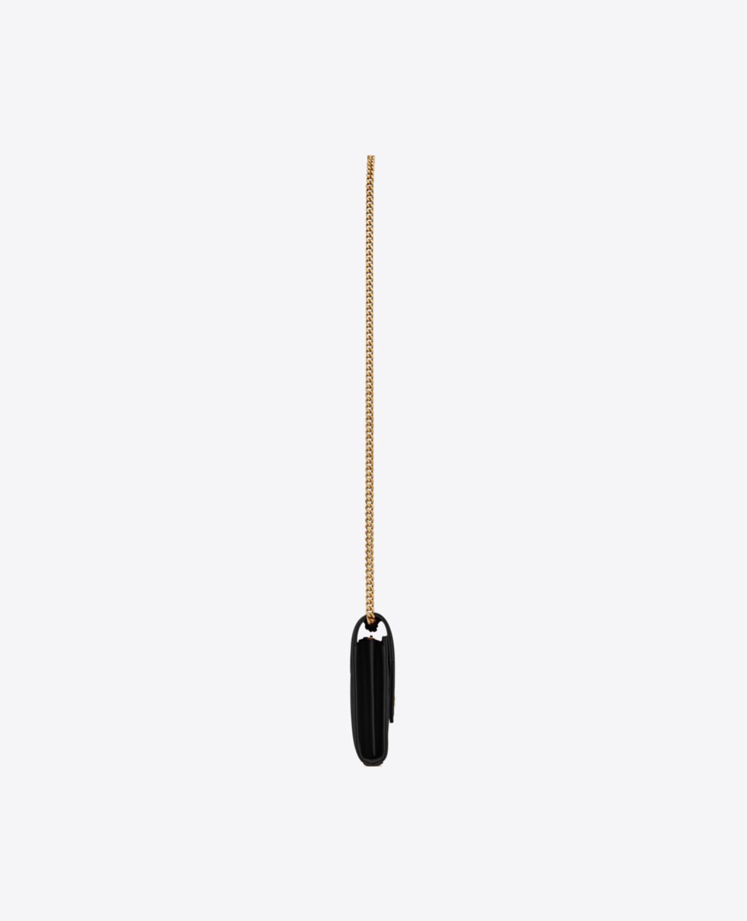 Saint Laurent Cassandre Matelassé Chain Wallet
