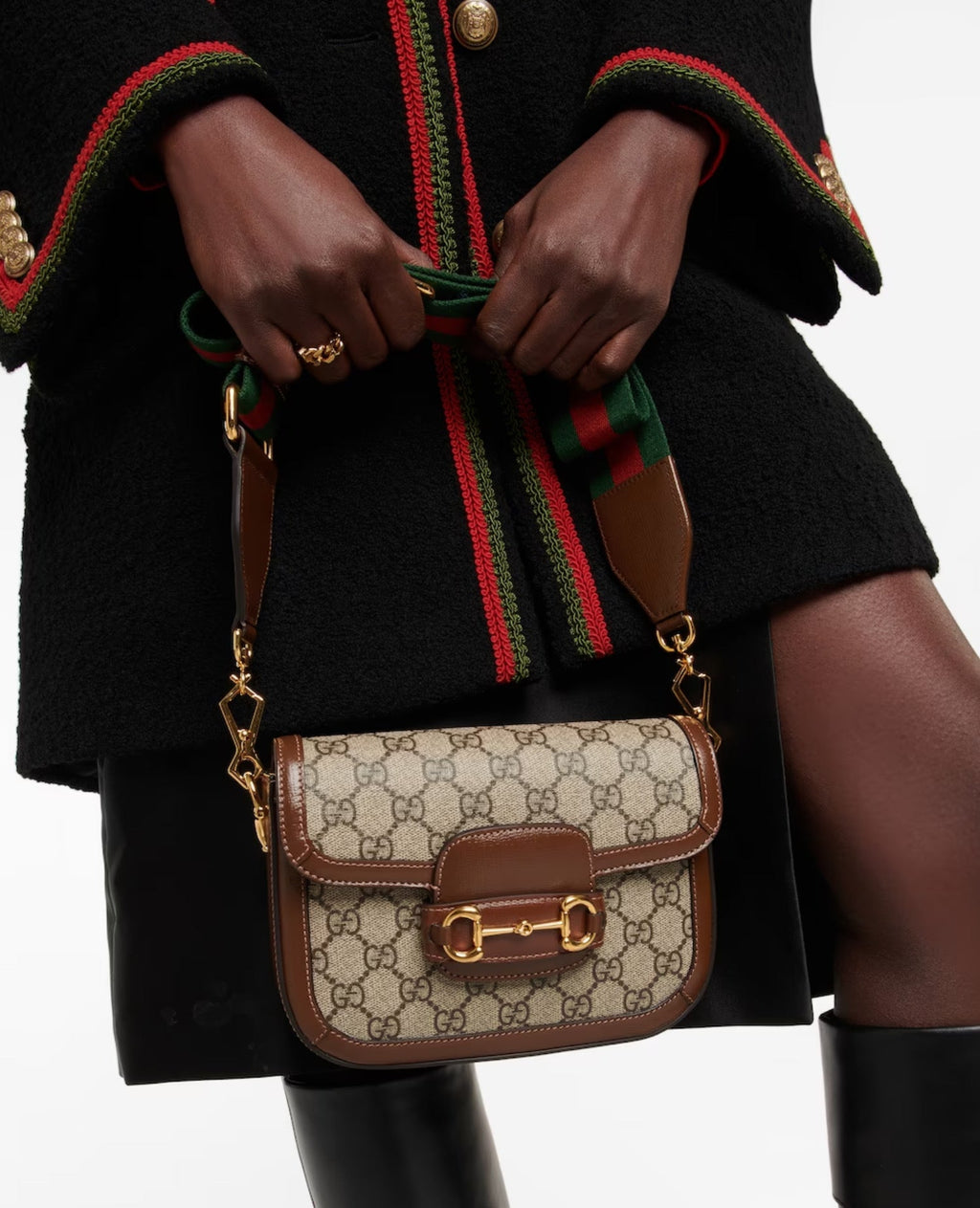 Horsebit 1955 Mini Bag Gucci Brown