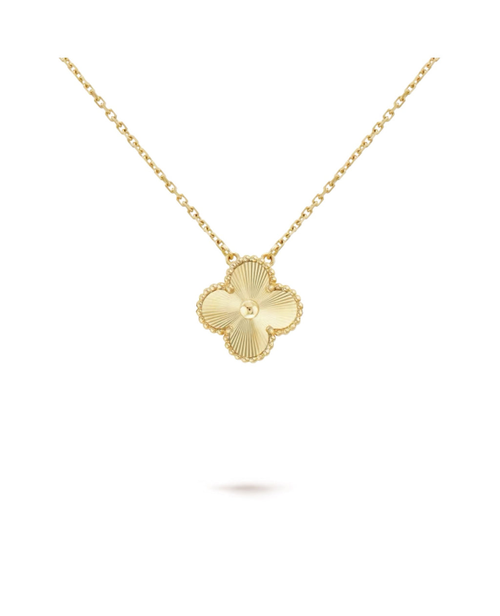 Van Cleef Vintage Alhambra pendant, yellow gold