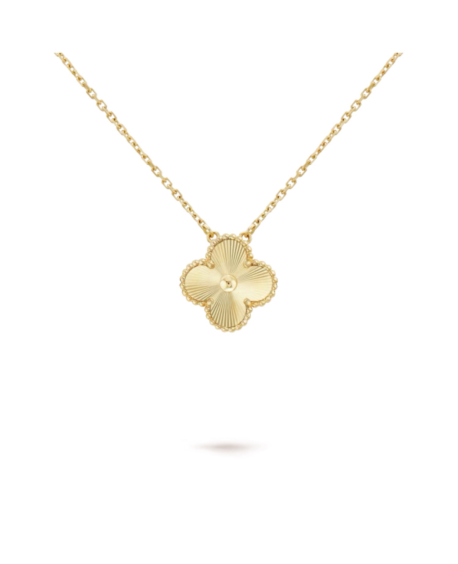 Van Cleef Vintage Alhambra pendant, yellow gold