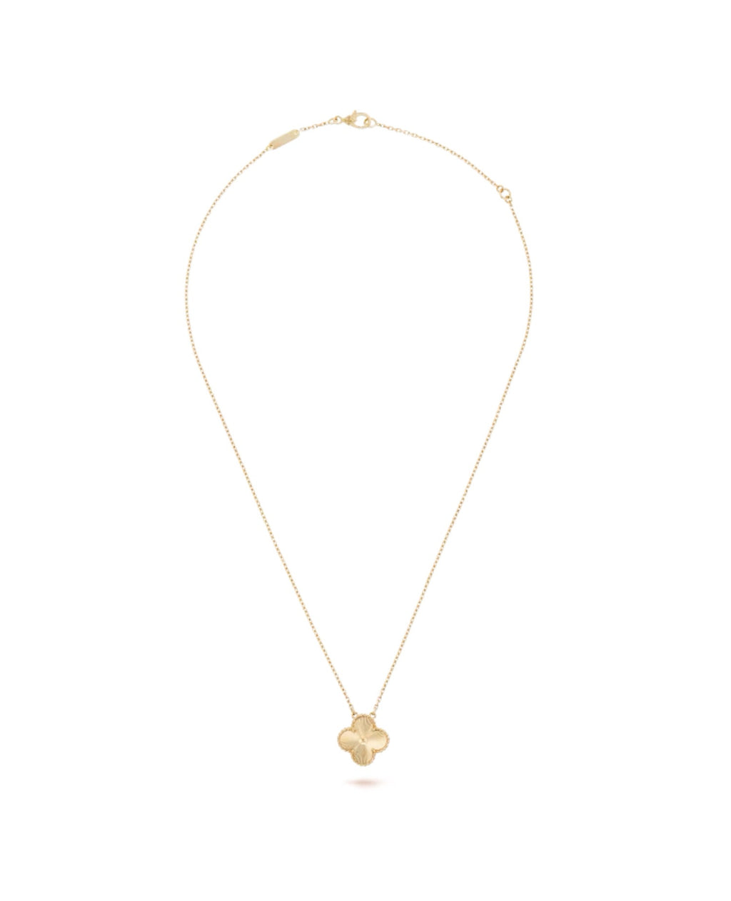 Van Cleef Vintage Alhambra pendant, yellow gold