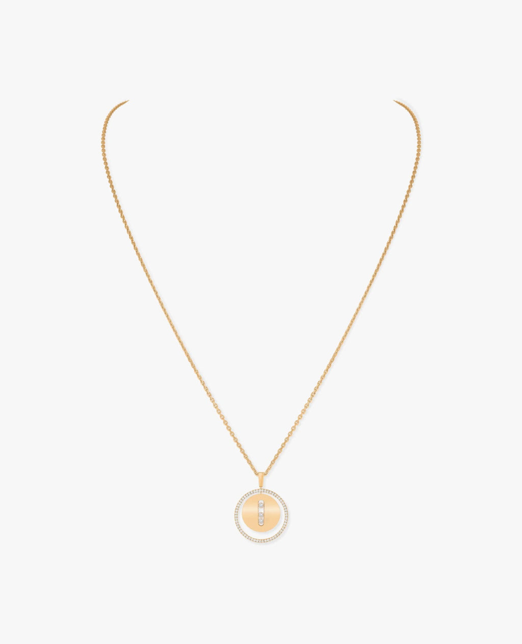 Messika Lucky Move MM Necklace Yellow Gold