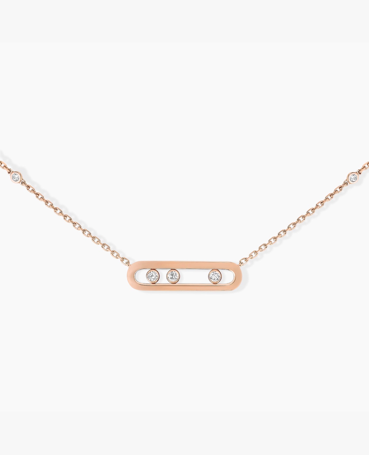 Messika Baby Move calssique Necklace Rose Gold