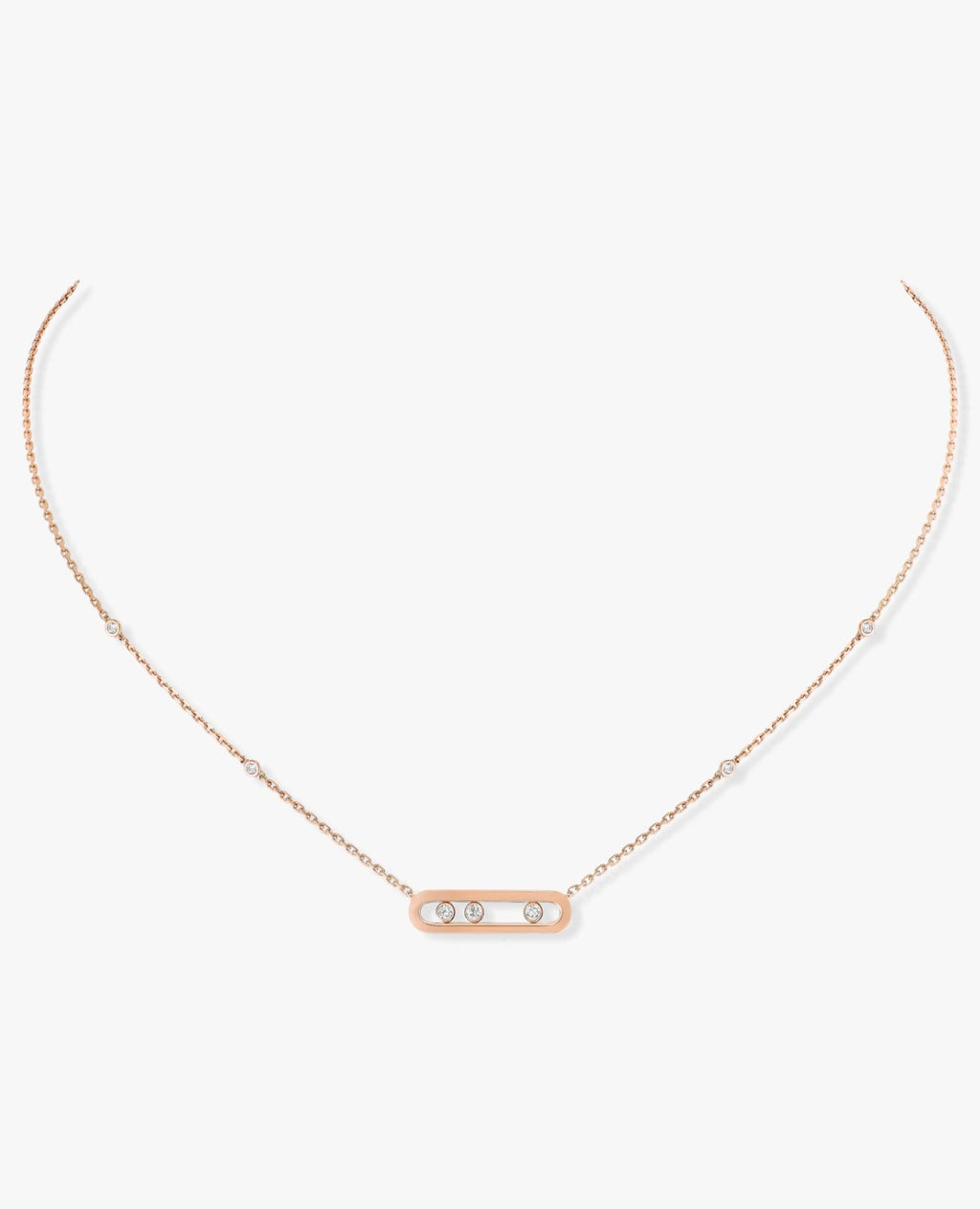 Messika Baby Move calssique Necklace Rose Gold
