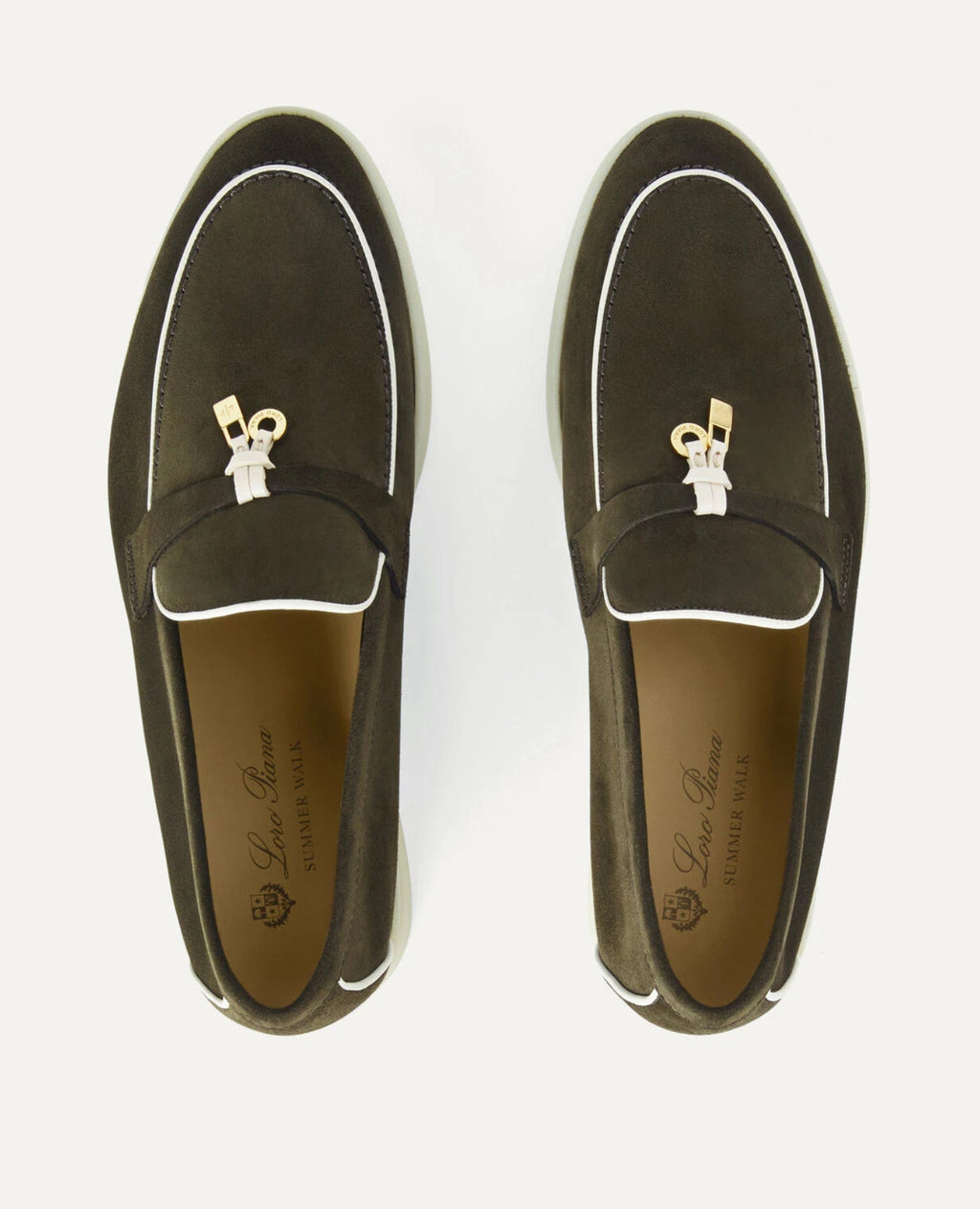 Loro Piana Summer Charms Walk Loafers Sicilian Capers