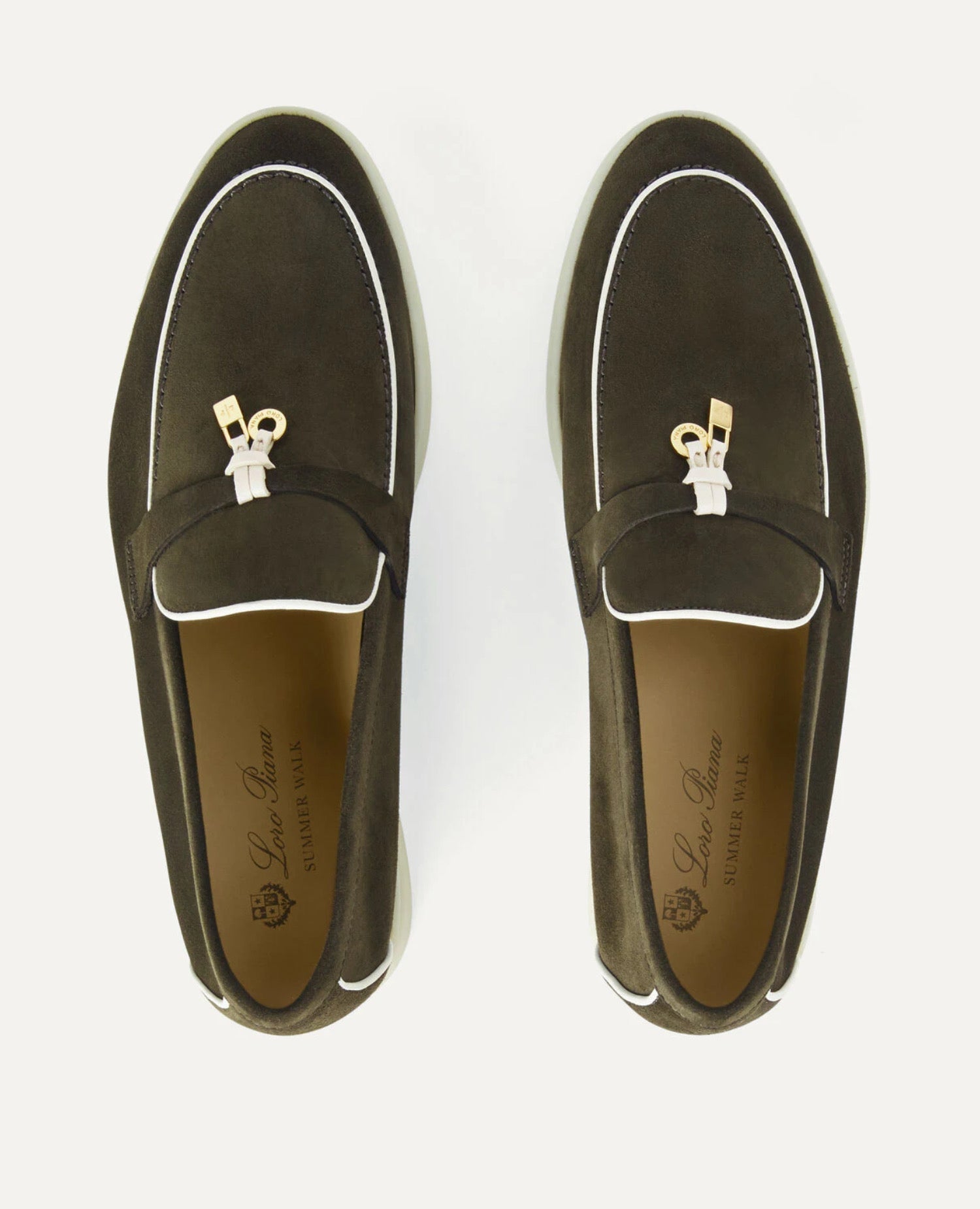 Loro Piana Summer Charms Walk Loafers Sicilian Capers