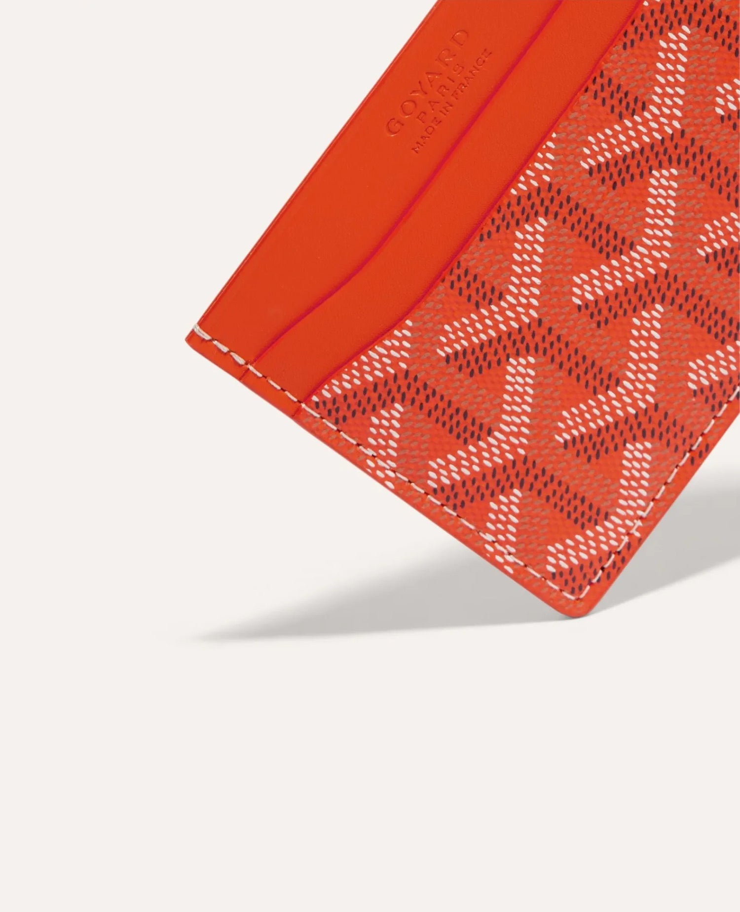 Goyard Saint-Sulpice Card Wallet Orange