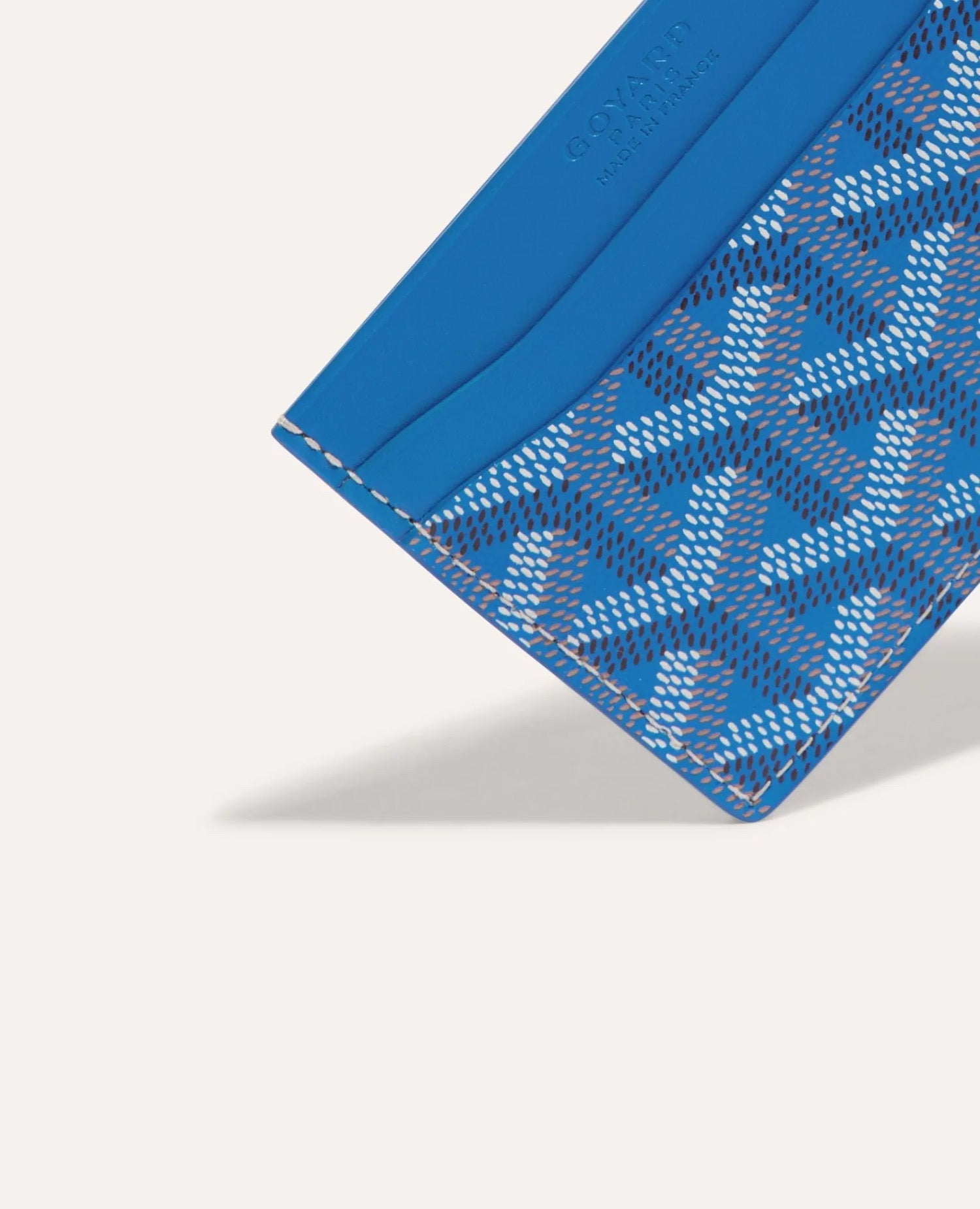 Goyard Saint-Sulpice Card Wallet Sky Blue
