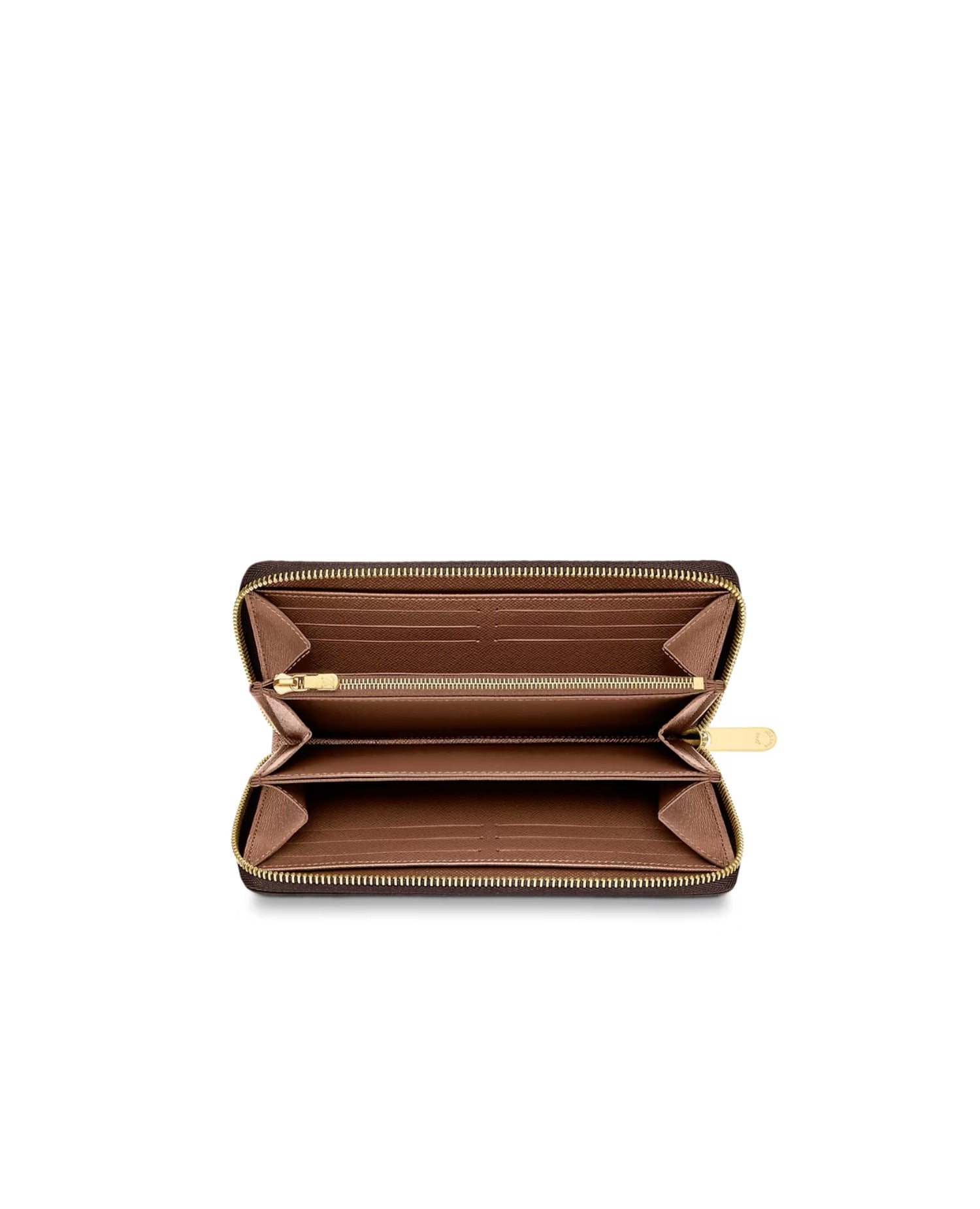 Louis Vuitton Zippy Wallet Brown