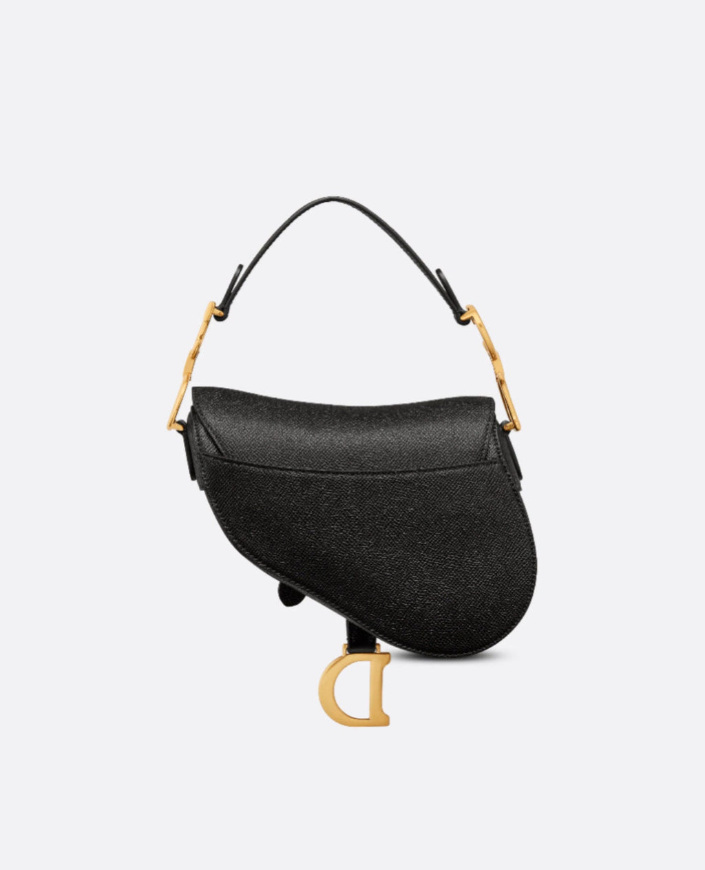 Christian Dior Mini Saddle Bag Black
