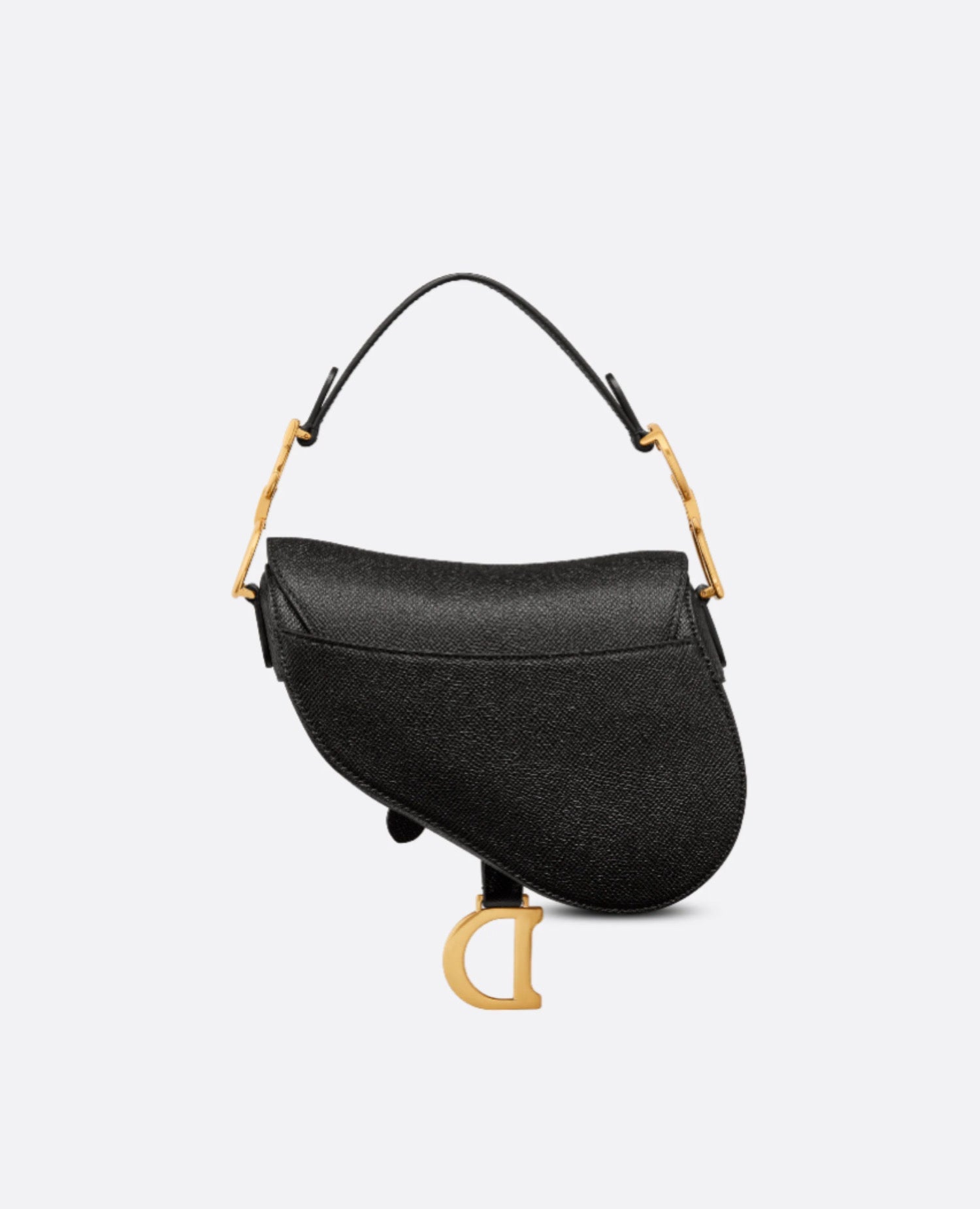 Christian Dior Mini Saddle Bag Black
