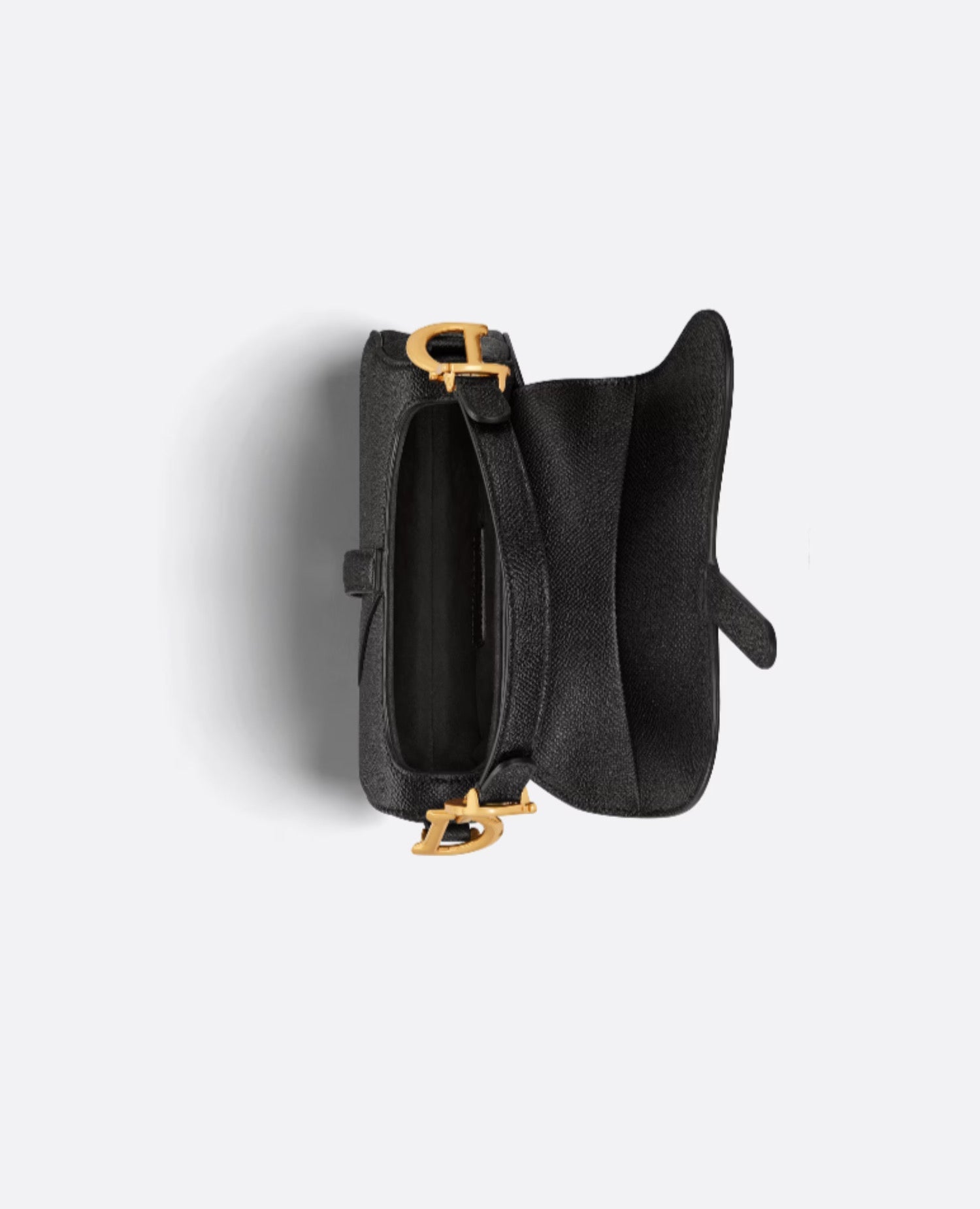 Christian Dior Mini Saddle Bag Black