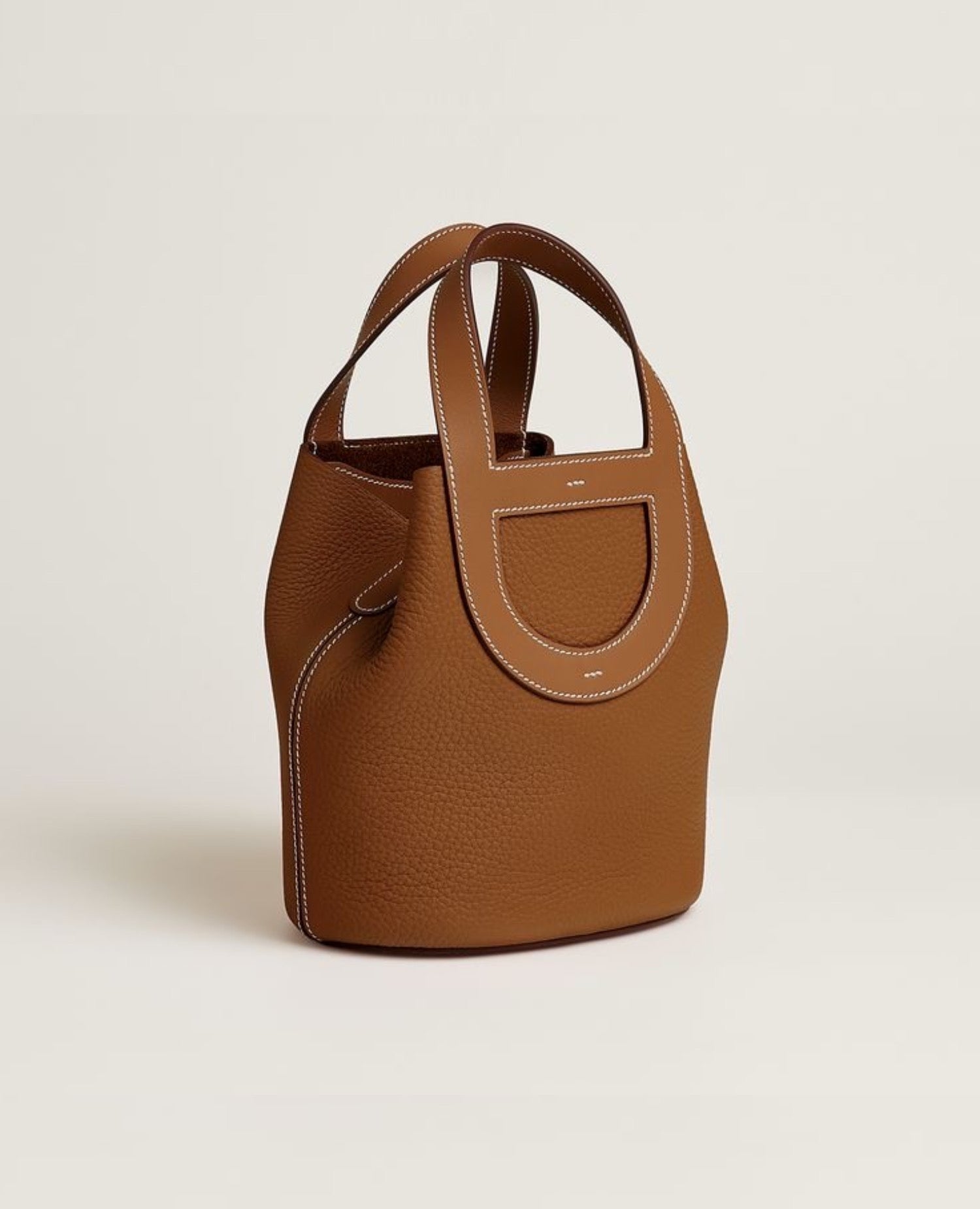 Hermès In-The-Loop 18 Bag Brown Silver