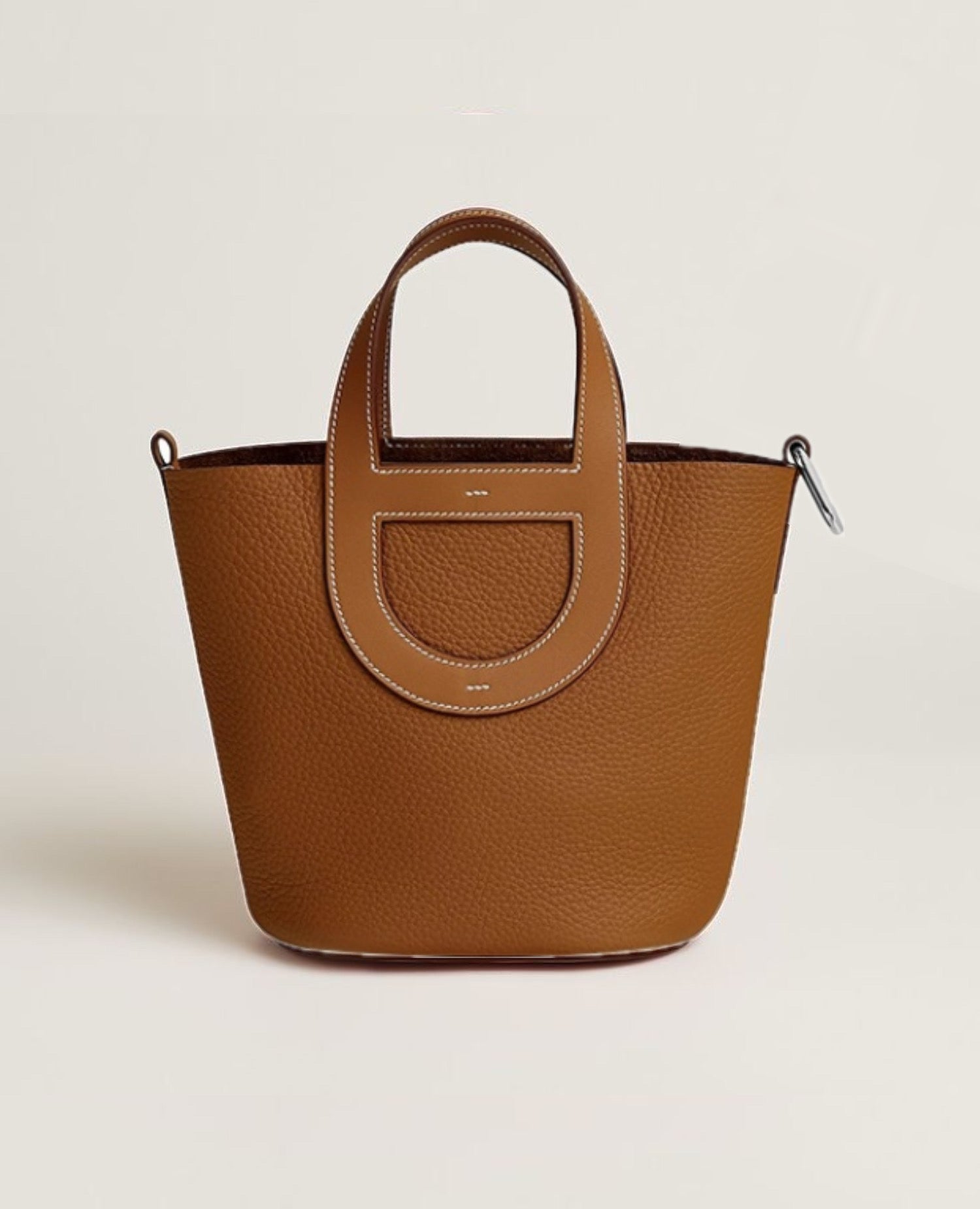 Hermès In-The-Loop 18 Bag Brown Silver
