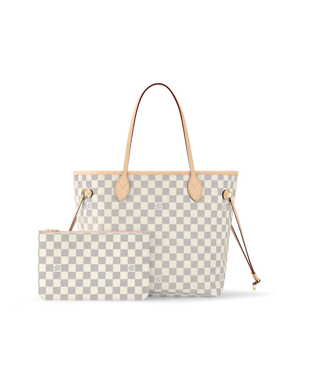 Louis Vuitton Neverfull MM Damier Rose Ballerine