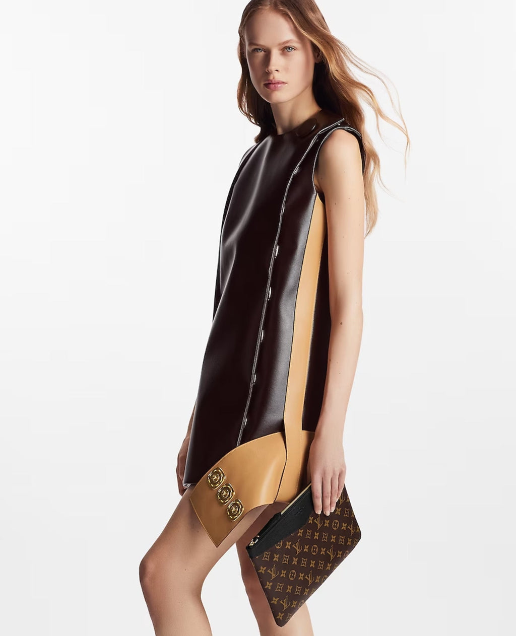 Louis Vuitton Daily pouch  Monogram Canvas & Cowhide leather