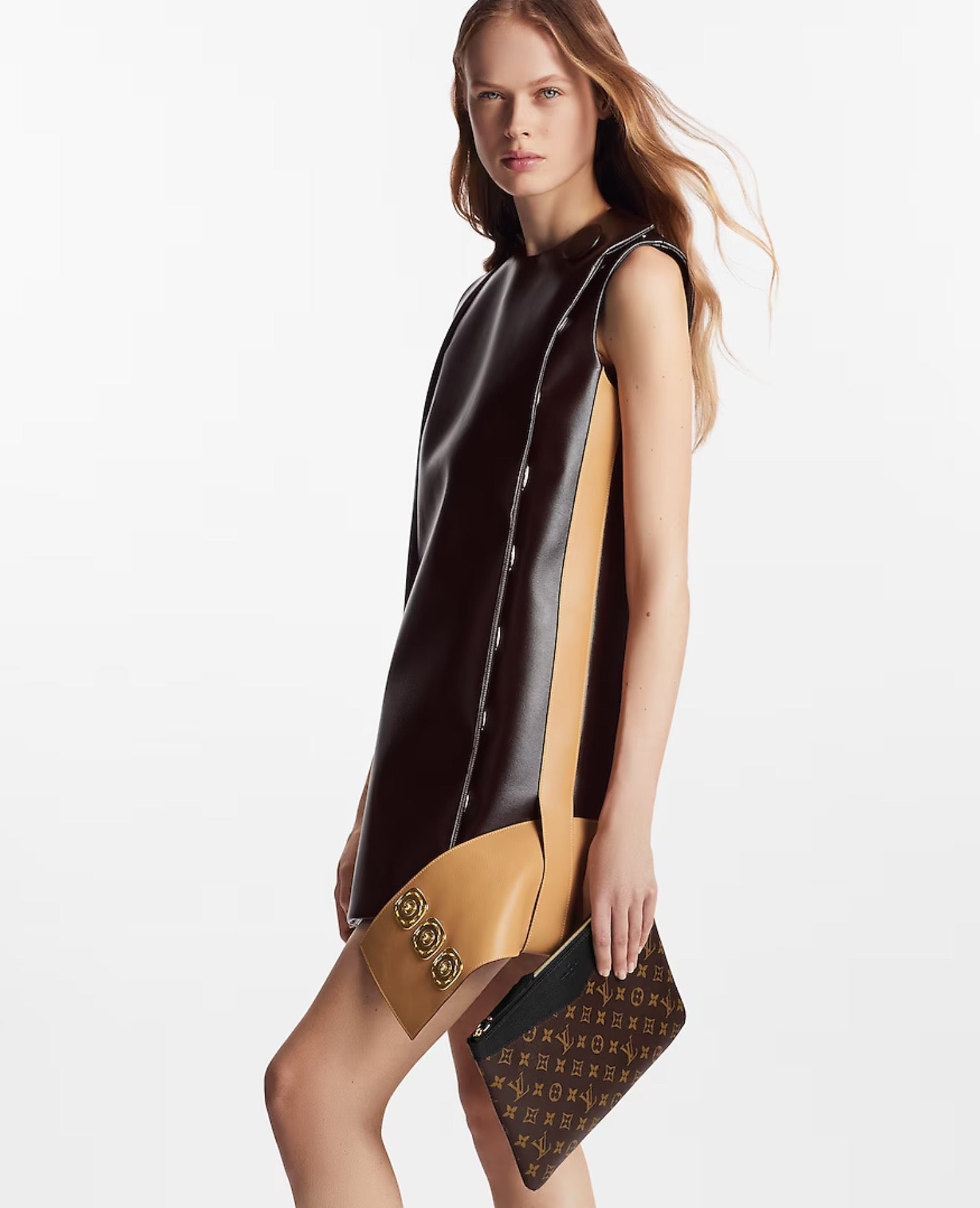 Louis Vuitton Daily pouch  Monogram Canvas & Cowhide leather