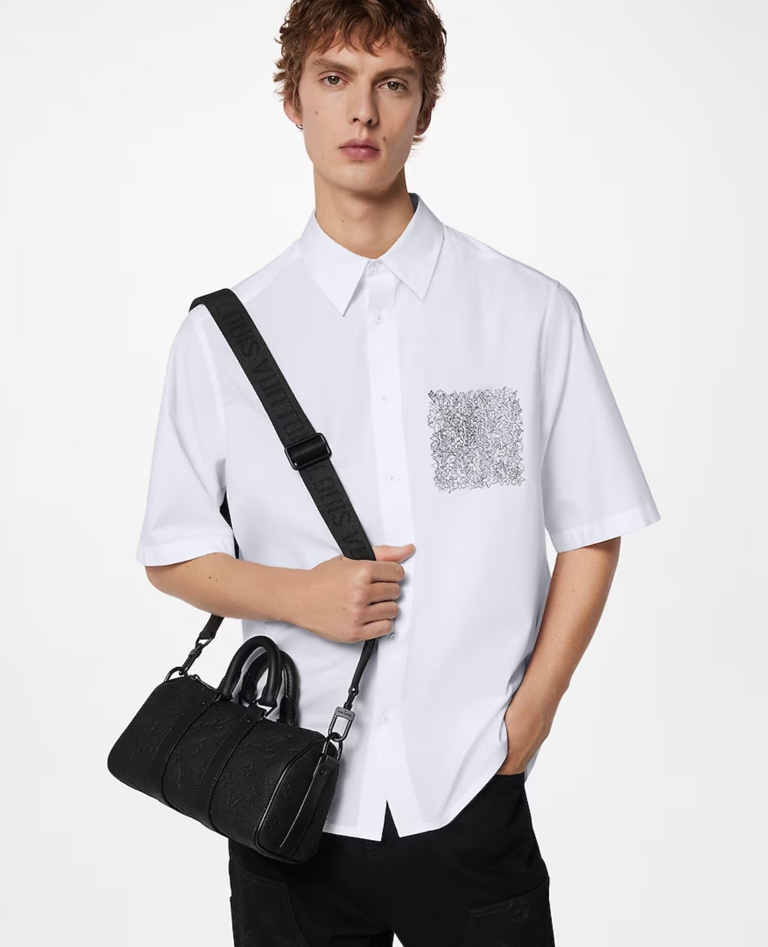 Louis Vuitton Keepall Bandoulière 25 Black Monogram Tauillon