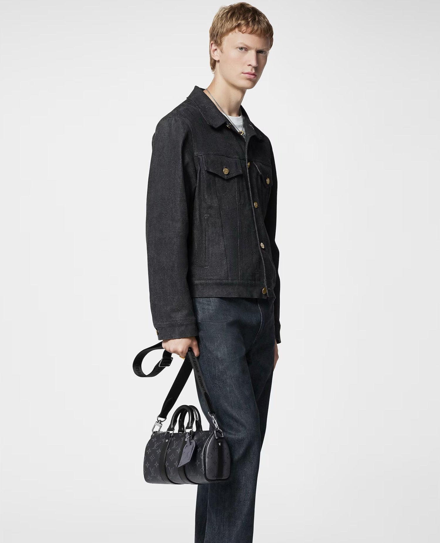 Louis Vuitton Keepall Bandoulière 25 Monogram Eclipse
