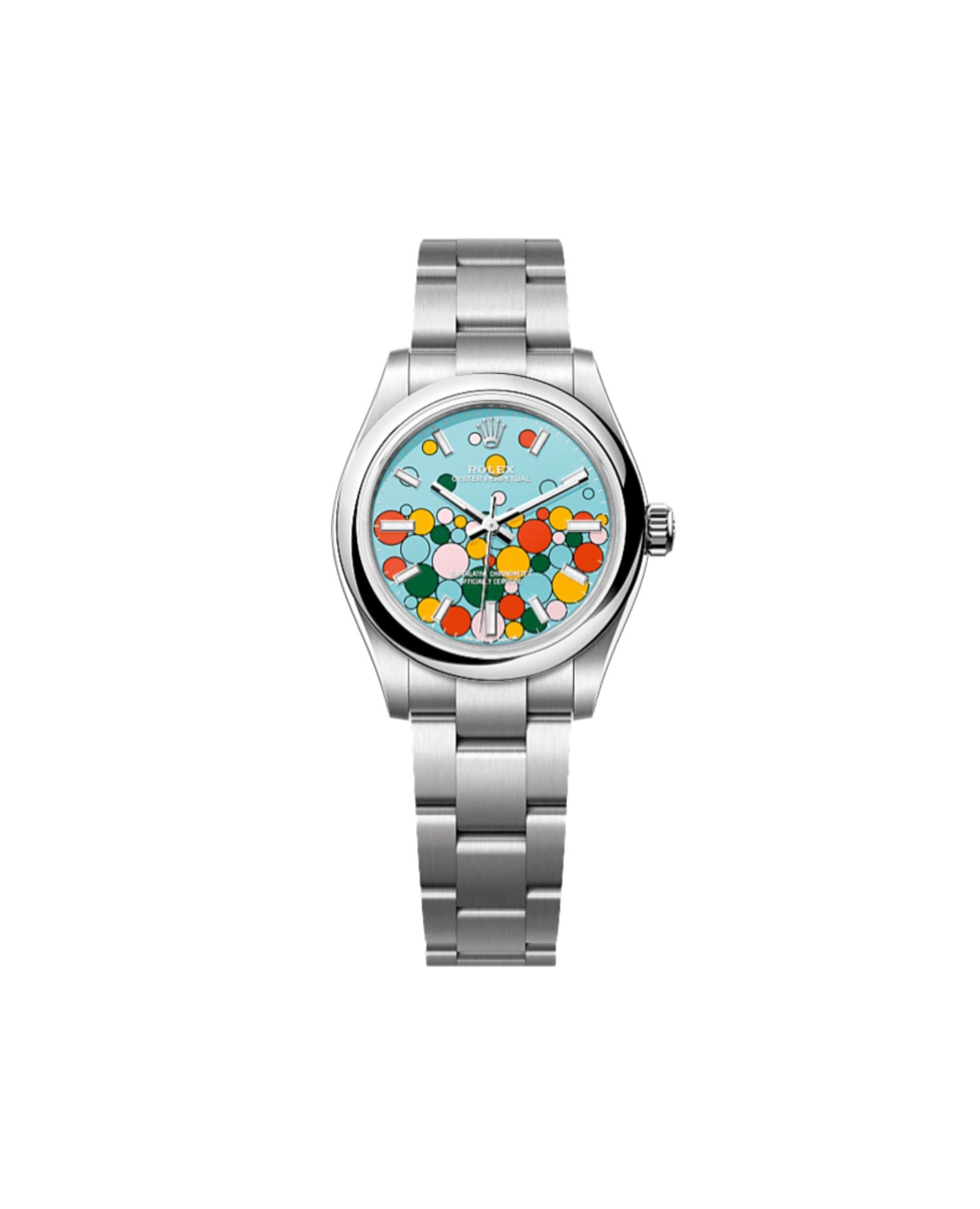 Rolex Oyster Perpetual 31 Terquaoise Celebration Dial